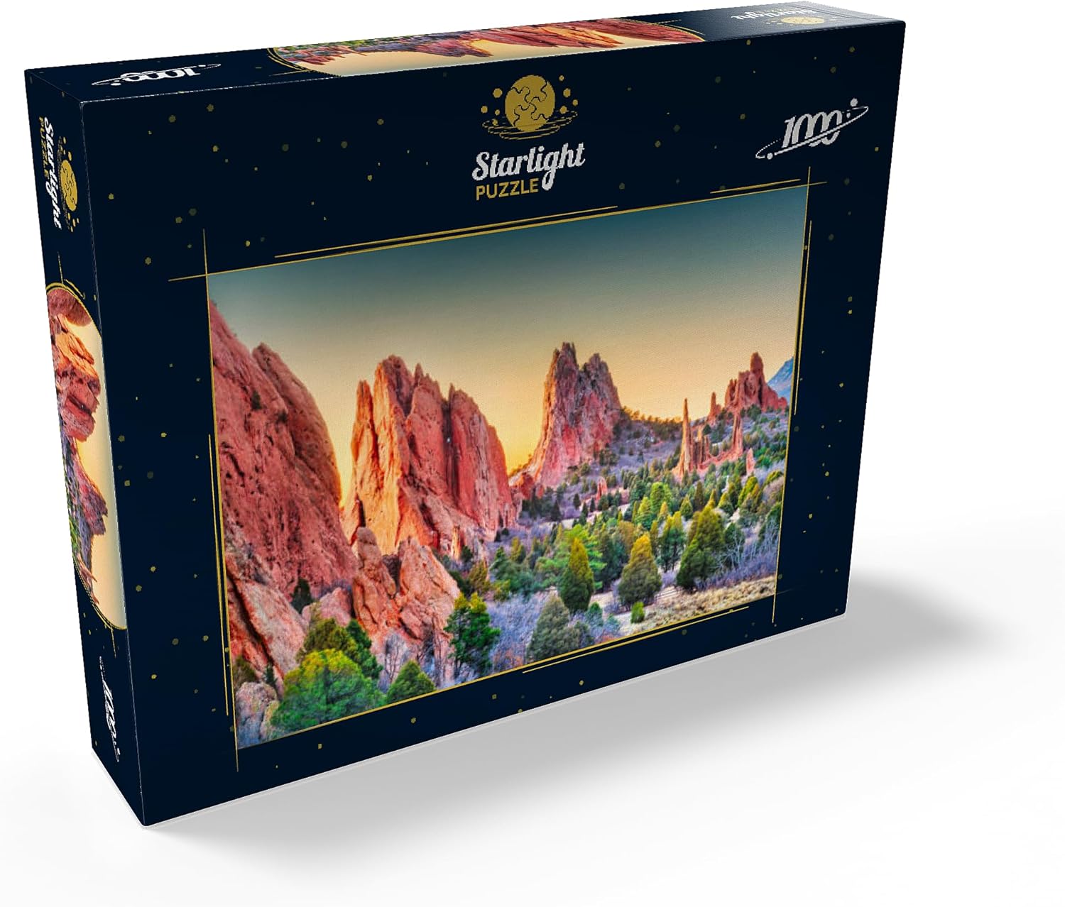 MyPuzzle Garden of The Gods, Colorado Springs, Colorado, USA - Premium 1000 Piece Jigsaw Puzzle for Adults