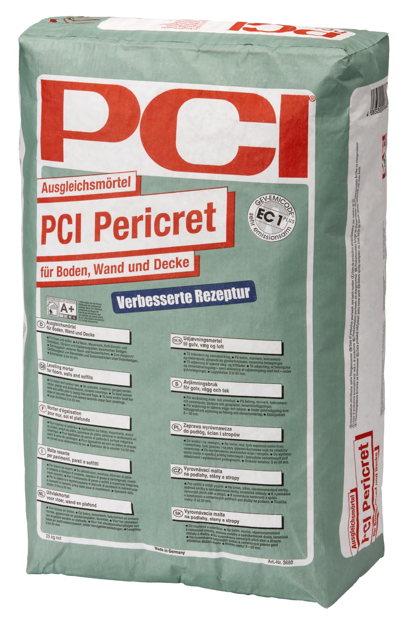pericret Saco de 25 kg PCI