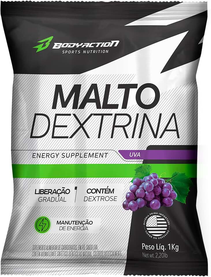 Maltodextrina 1Kg Sabor Uva Bodyaction