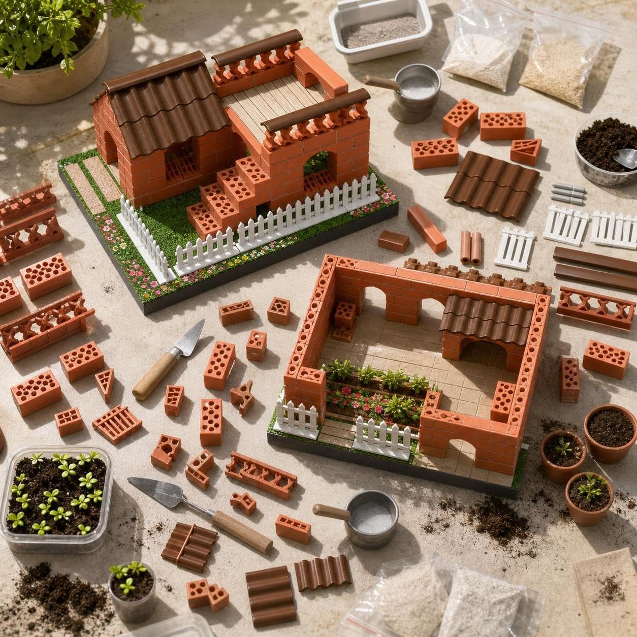 Kit Casa Miniatura da Costruire Fai da, style to 3
