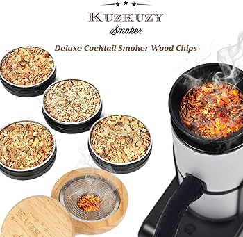 Amazon.com: Cocktail Smoker Wood Chips Variety Pack - 8 Unique