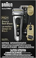 Vista 11 de Braun Maquinilla de afeitar eléctrica Series 9 PRO+ para hombres, 5 elementos de afeitado Pro y cabezal ProComfort para preparación de afeitado
