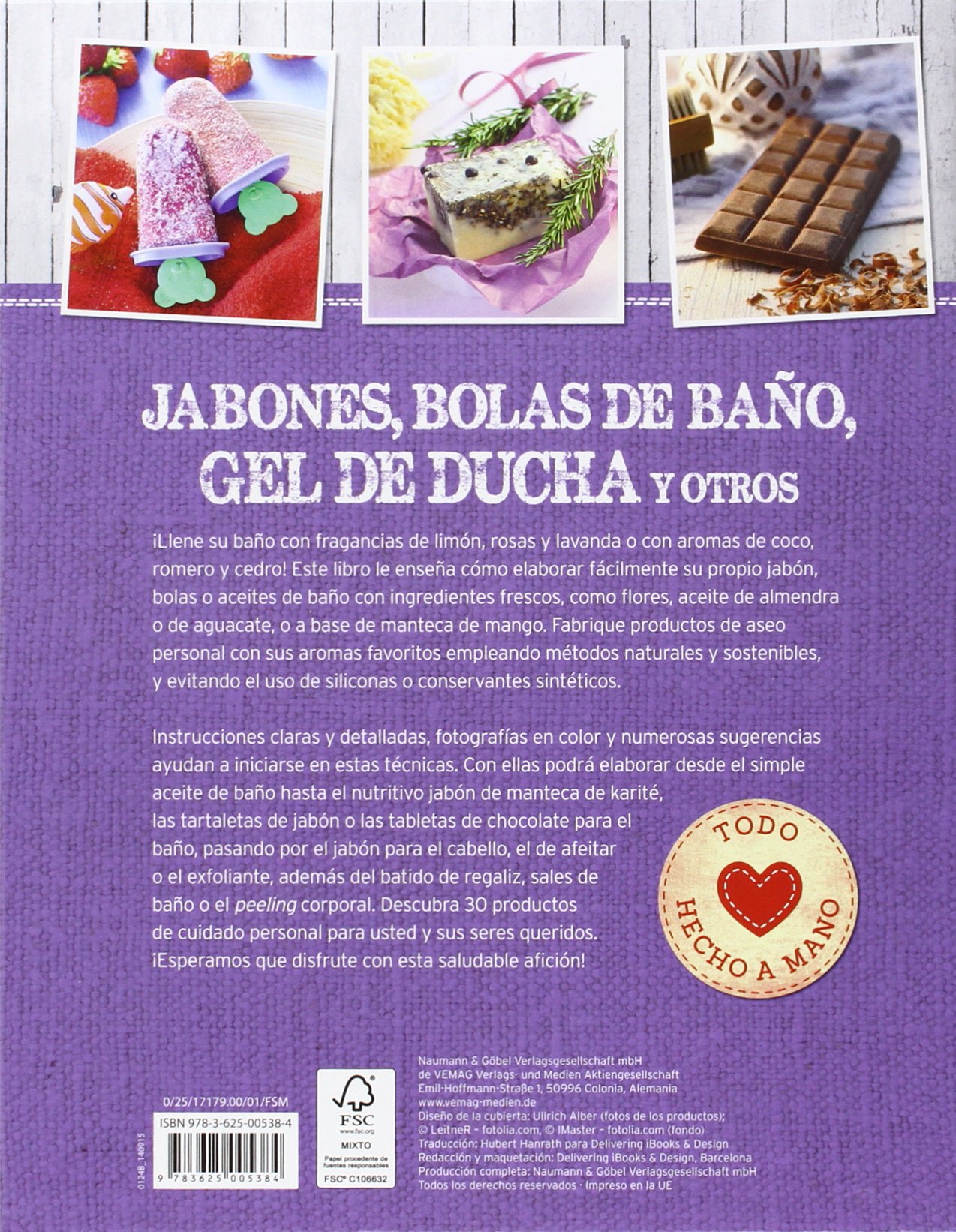 Jabones, bolas de baño, gel de ducha y otros: Maravillosos productos de cuidado personal elaborados artesanalmente