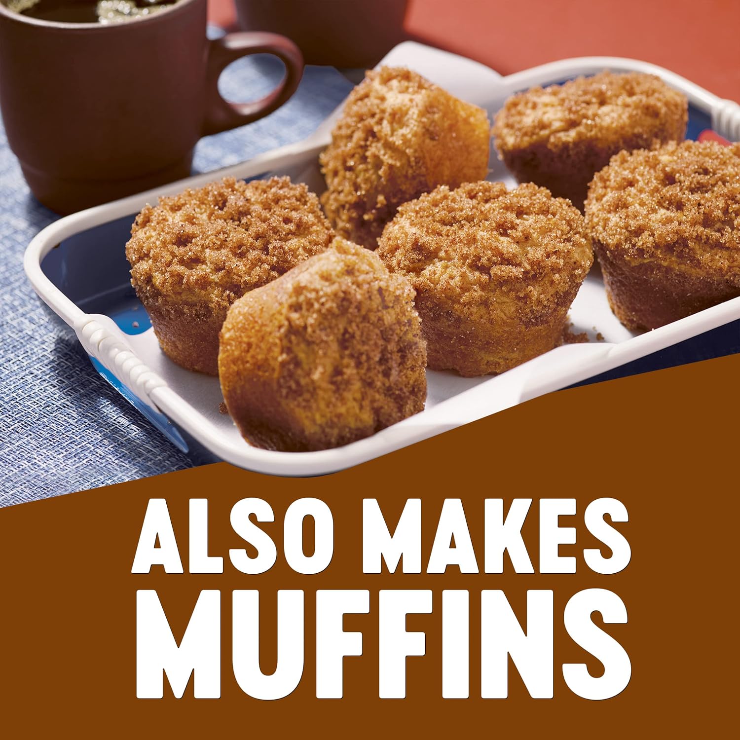 Krusteaz Cinnamon Swirl Crumb Cake & Muffin Mix, 12 Count (Pack of 1)
