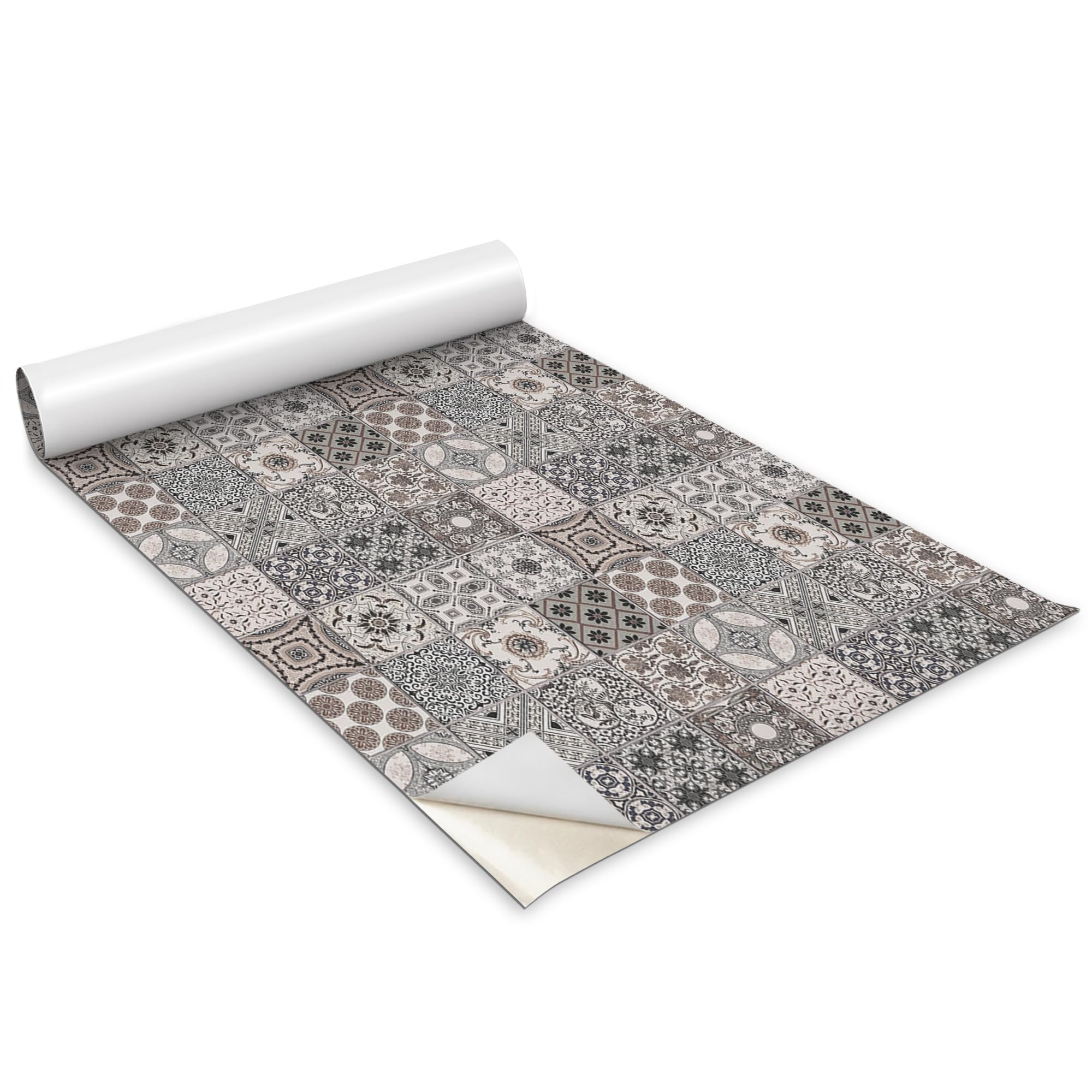 Azulejos decorativos autoadhesivos Wallfluent mate para muebles de cocina y sala