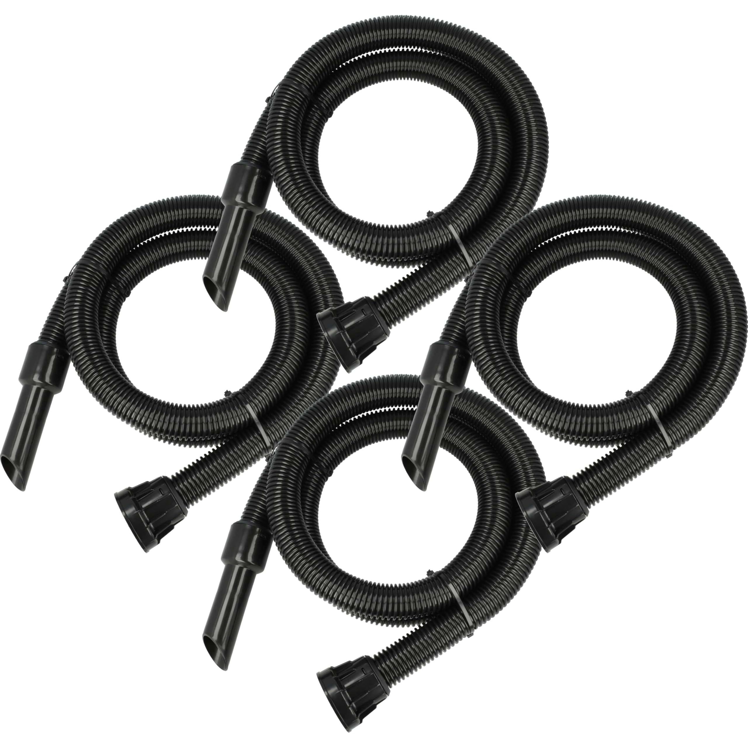 vhbw 4x tubo di ricambio flessibile compatibile con Numatic Henry HVR240, HVR170, HVR200, HXL221, HXL221 A2 aspirapolvere - 2,7 m, ø 32mm