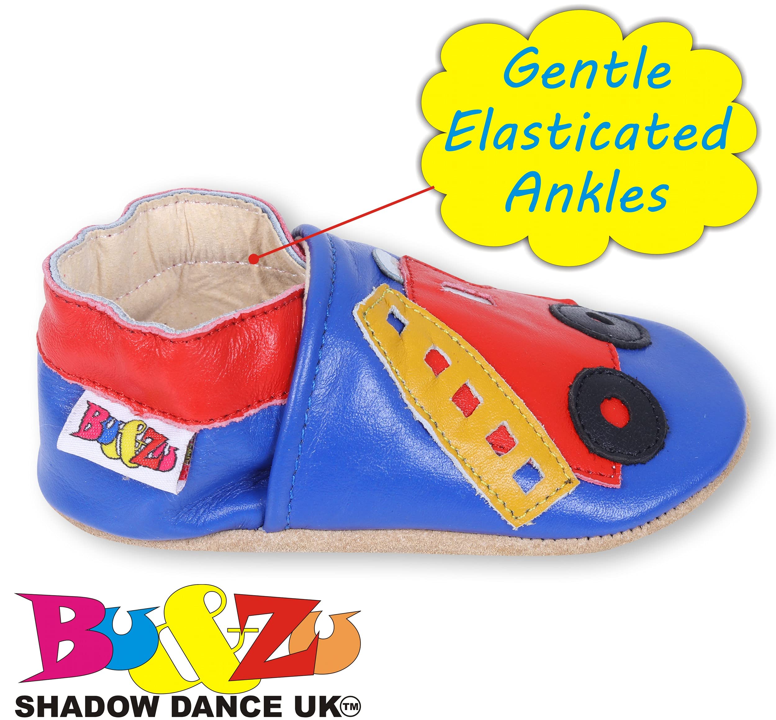 SHADOW DANCE UK Baby Shoes Toddler Shoes with Soft Sole Baby Boy Shoes - Baby Girl Shoes – New Born Leather Kids Winter Booties — view 4