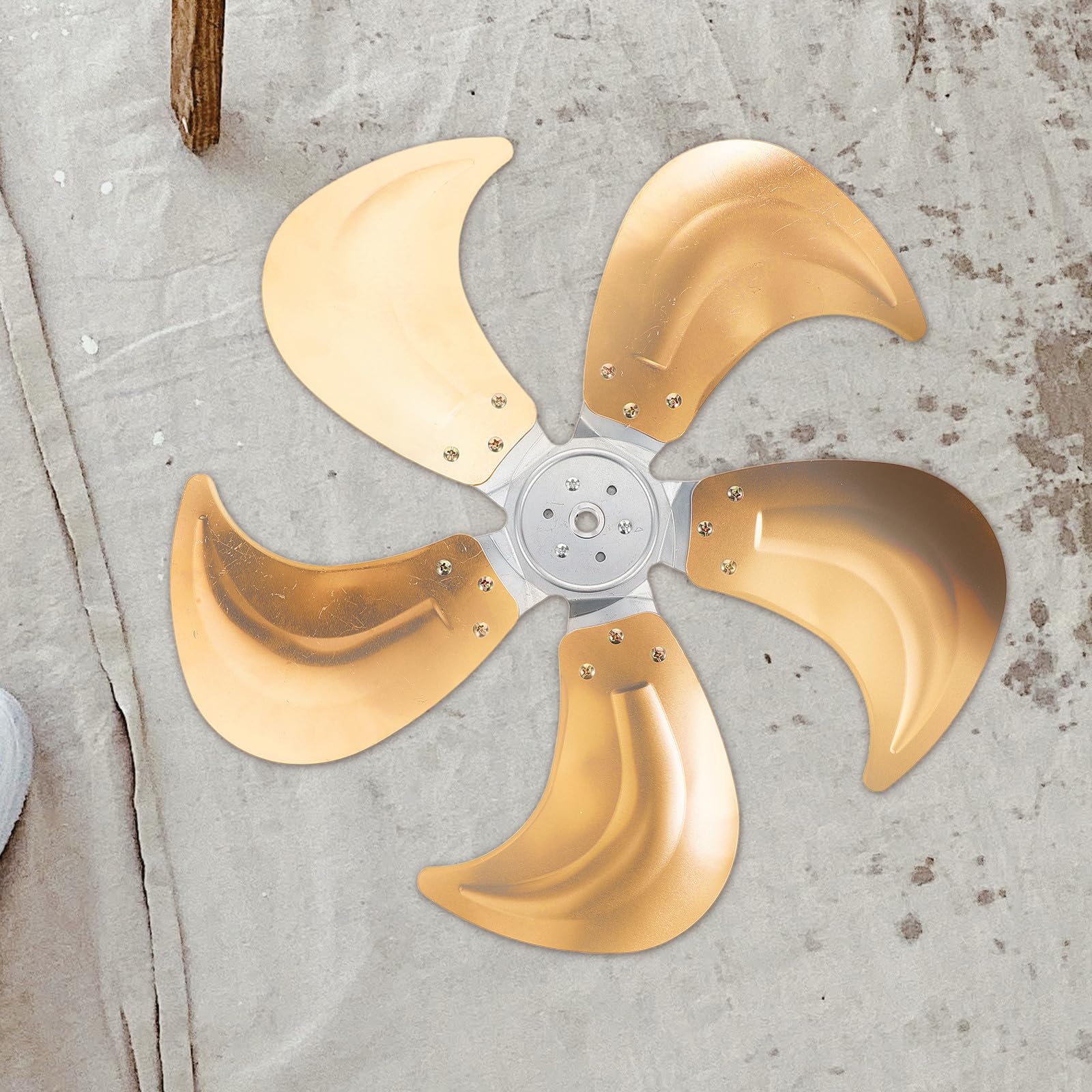 GLEAVI Aluminium Lüfterflügel für Industrieller Standventilator Ersatzteil für Bodenventilator mit Hoher Haltbarkeit und Effizienter Luftzirkulation im Gewerblichen Einsatz
