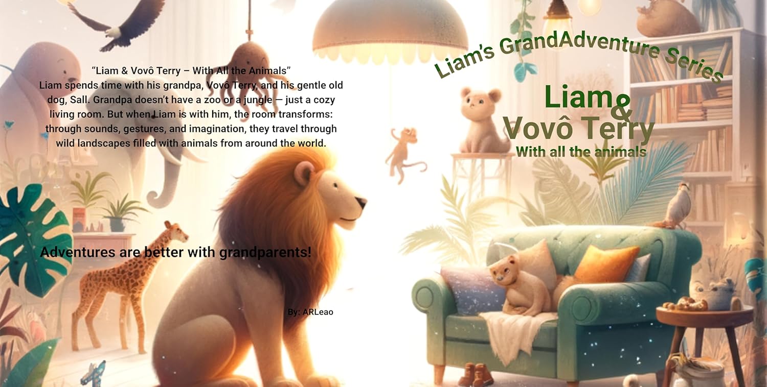 Liam & Vovô Terry – With All the Animals: Every day becomes a wild adventure (Liam’s GrandAdventure Series)      Kindle Edition