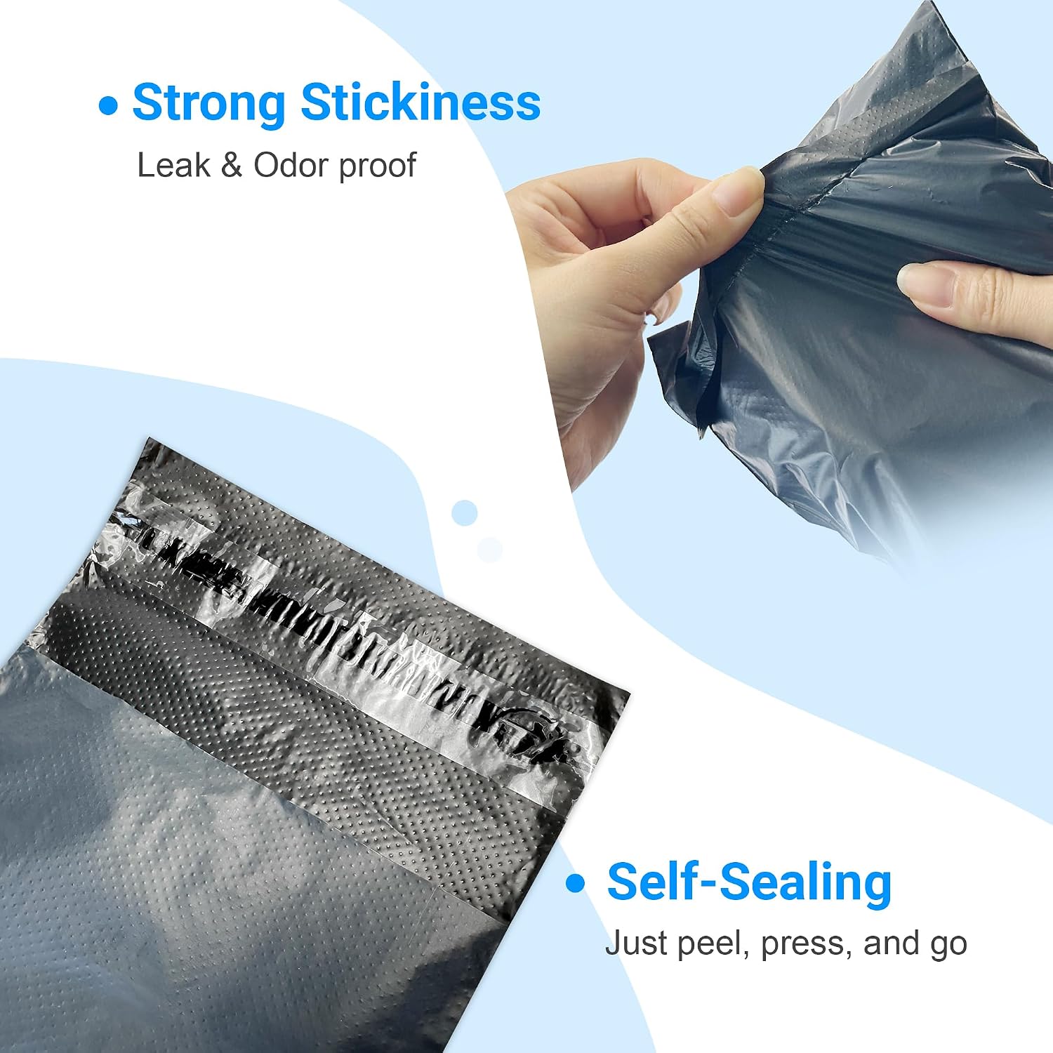 100 Sanitary Napkin Disposal Bags, Feminine Hygiene Tampon Disposal Bags image 3