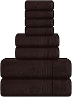 Vista 81 de Belizzi Home: Juego de 2 toallas grandes de baño de algodón de alta calidad, 35x70 pulgadas, algodón 100% puro, ideal para uso diario, ultrasuave