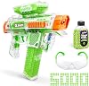 XSHOT ZURU Hyper Gel Glow in The Dark NightStrike Blaster Semi y Automatic Gel Blaster & 5000 Glow in the Dark Hyper Gel Pellets Hopper with 600 Capacity & 850 Capacity Mag from 14
