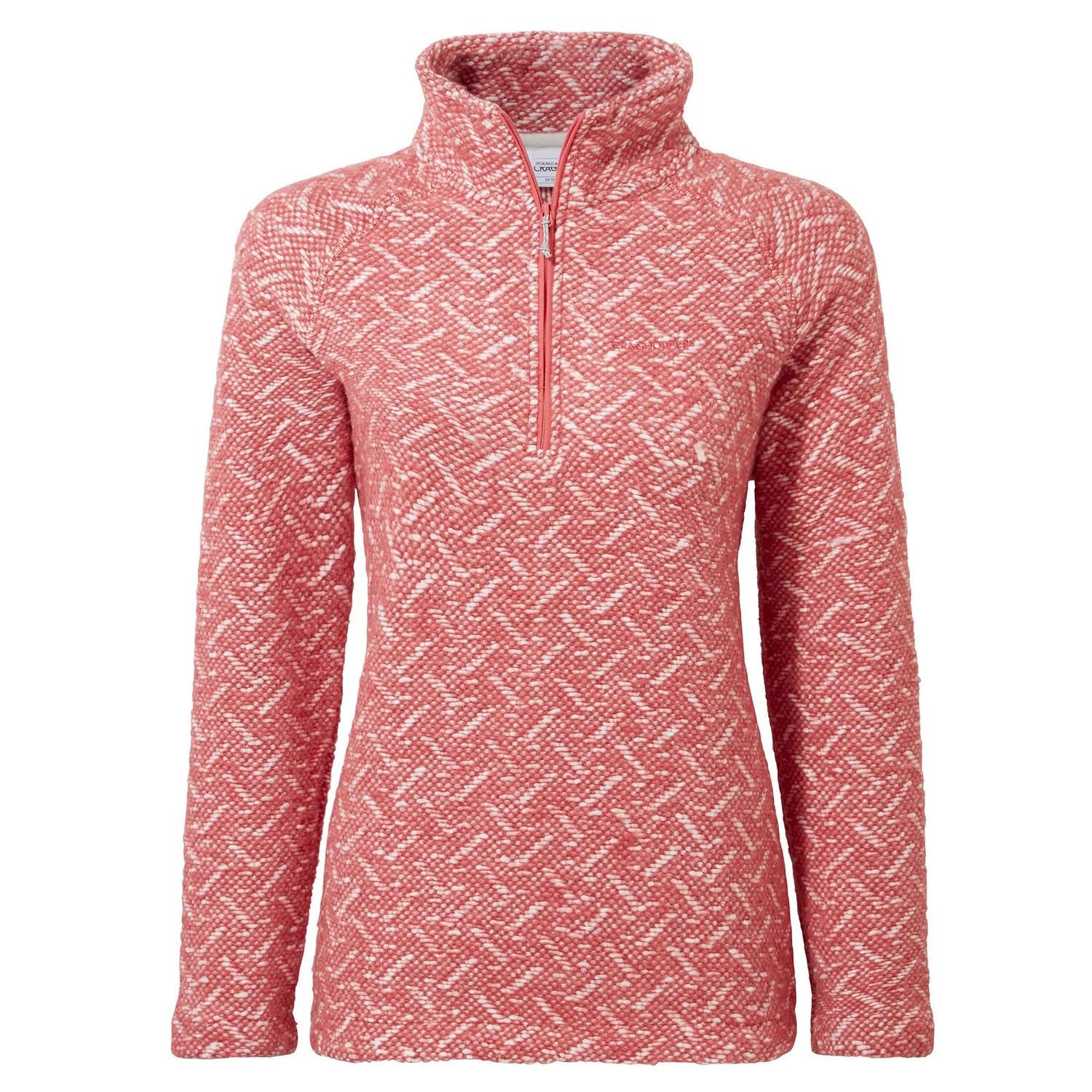 Craghoppers Womens/Ladies Talladale Fleece Top (16 UK) (Dusty Coral)
