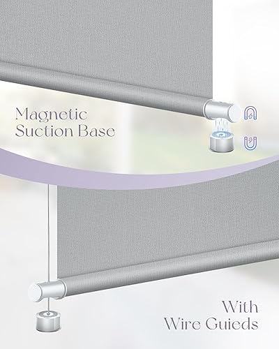 Miniatura 3 de Graywind Persianas motorizadas para exteriores para patio, compatibles con Alexa y Google, persianas enrollables eléctricas con energía solar para