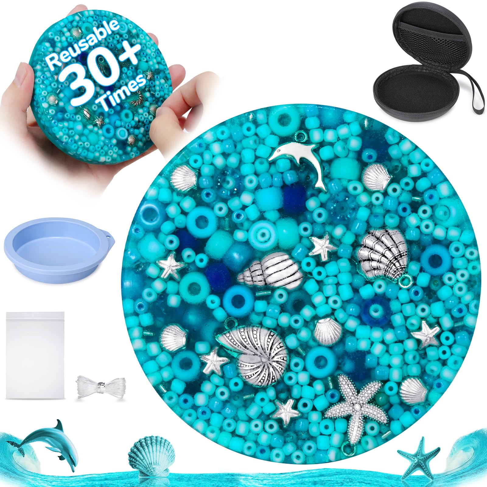 Reusable Picky Fidget Pad Over 30 Times, Skin Picking Fidget Toys, Reusable Picking Pad, Remeltable Big Pick Party Toy, Dermatillomania Toys for