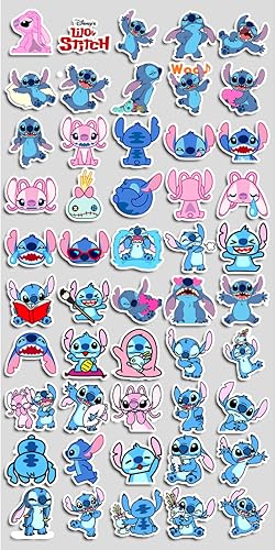 Miniatura 3 de NUIGUBF Adecuado para calcomanías de puntada de Disney calcomanías de vinilo impermeables calcomanías de costura calcomanías de botella de agua