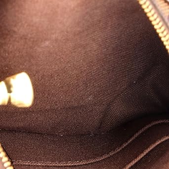 Pre-Loved Brooklyn Bum Bag Damier, Brown