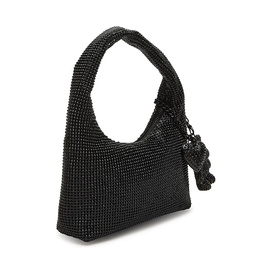 可愛すぎ★【STEVE MADDEN】Teddie ショルダー バッグ Amazon.com: Steve Madden Teddie Rhinestone Hobo with Bear