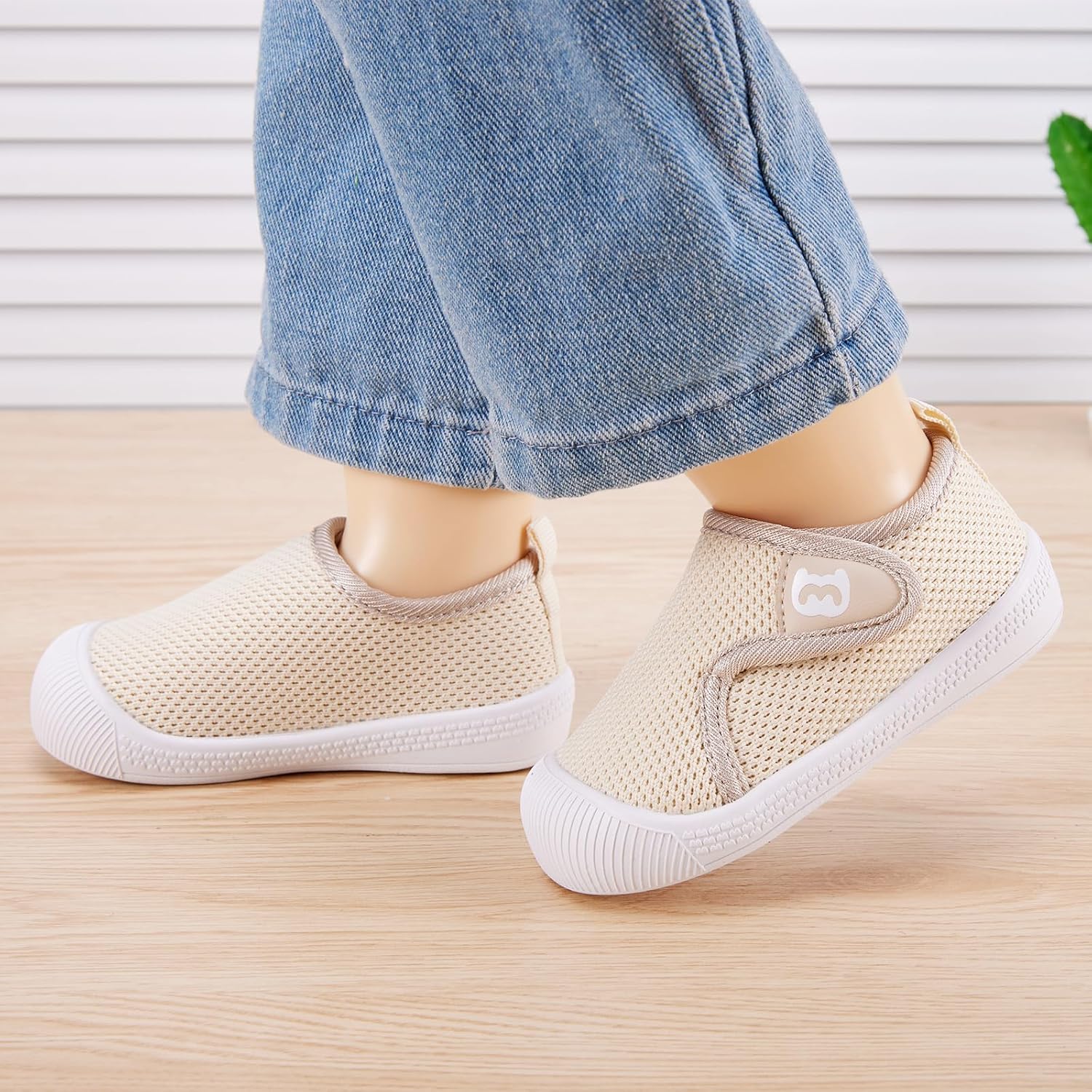 BMCiTYBM Baby Shoes Infant Boy Girl First Walker Shoes Toddler Walking Shoes Lightweight Non-Slip Sneakers for 6 9 12 18 24 Months - Image 2