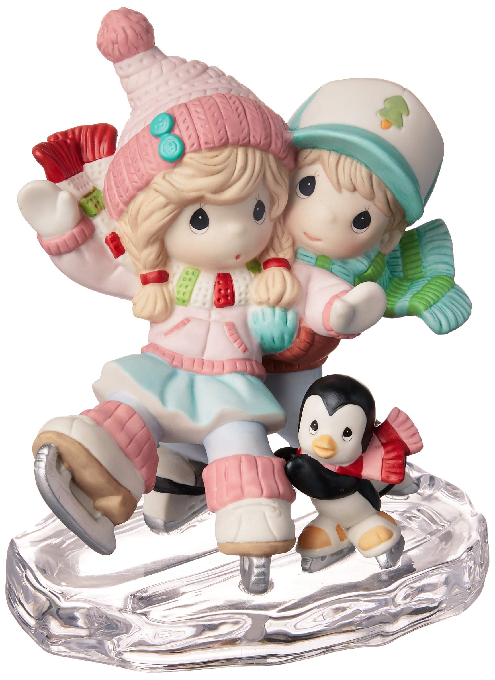 Amazon.co.jp: Precious Moments カップル スケート ビスク磁器