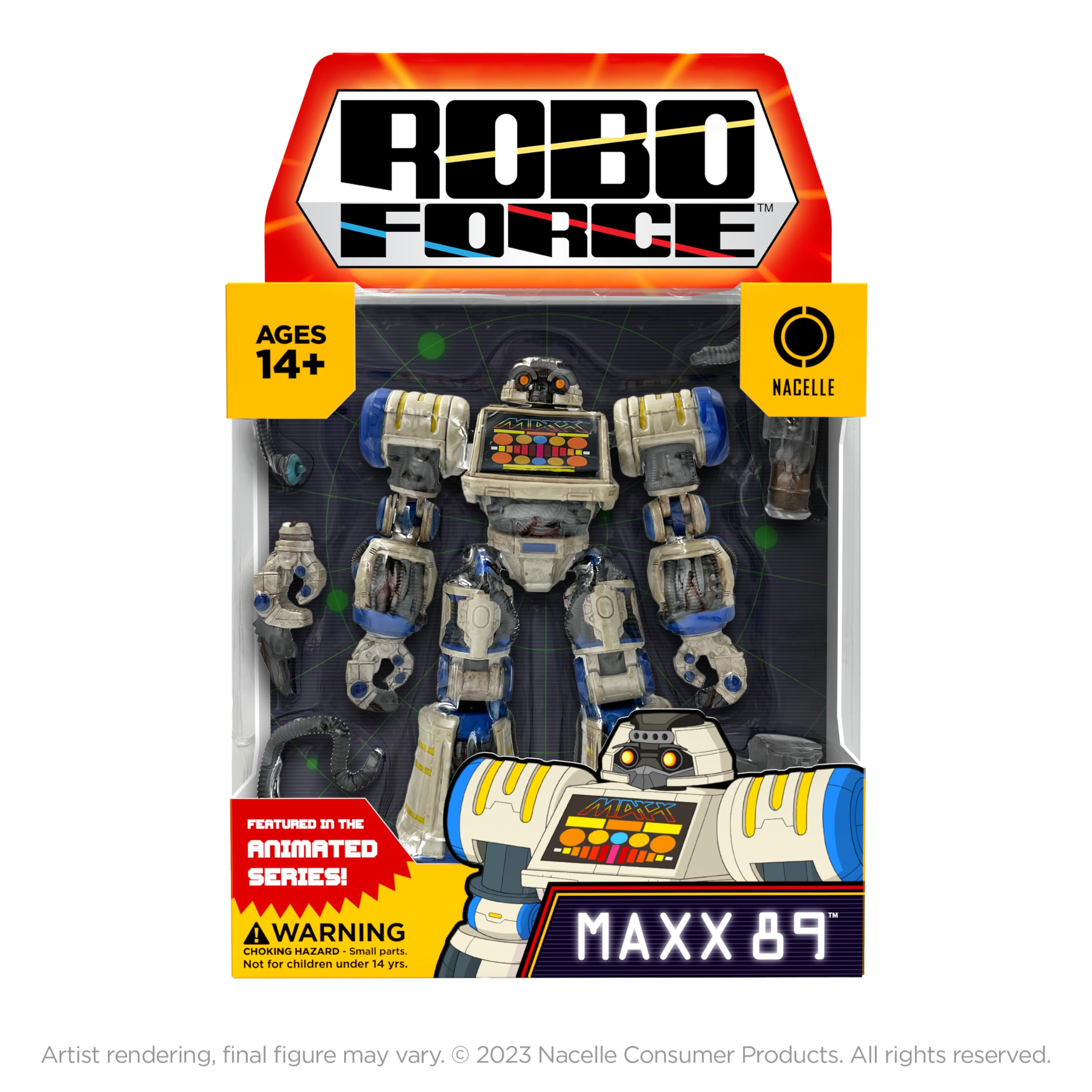 Amazon.com: Robo Force Maxx Steele Action Figure : Toys & Games