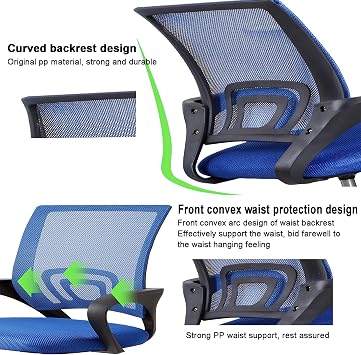 office chair gaming chair computer chair Mesh Ergonomic Computer Chair,Desk Chair Height Adjustable Executive Swivel Chair for Men Adults Conference,High Back Home Office Chair wit