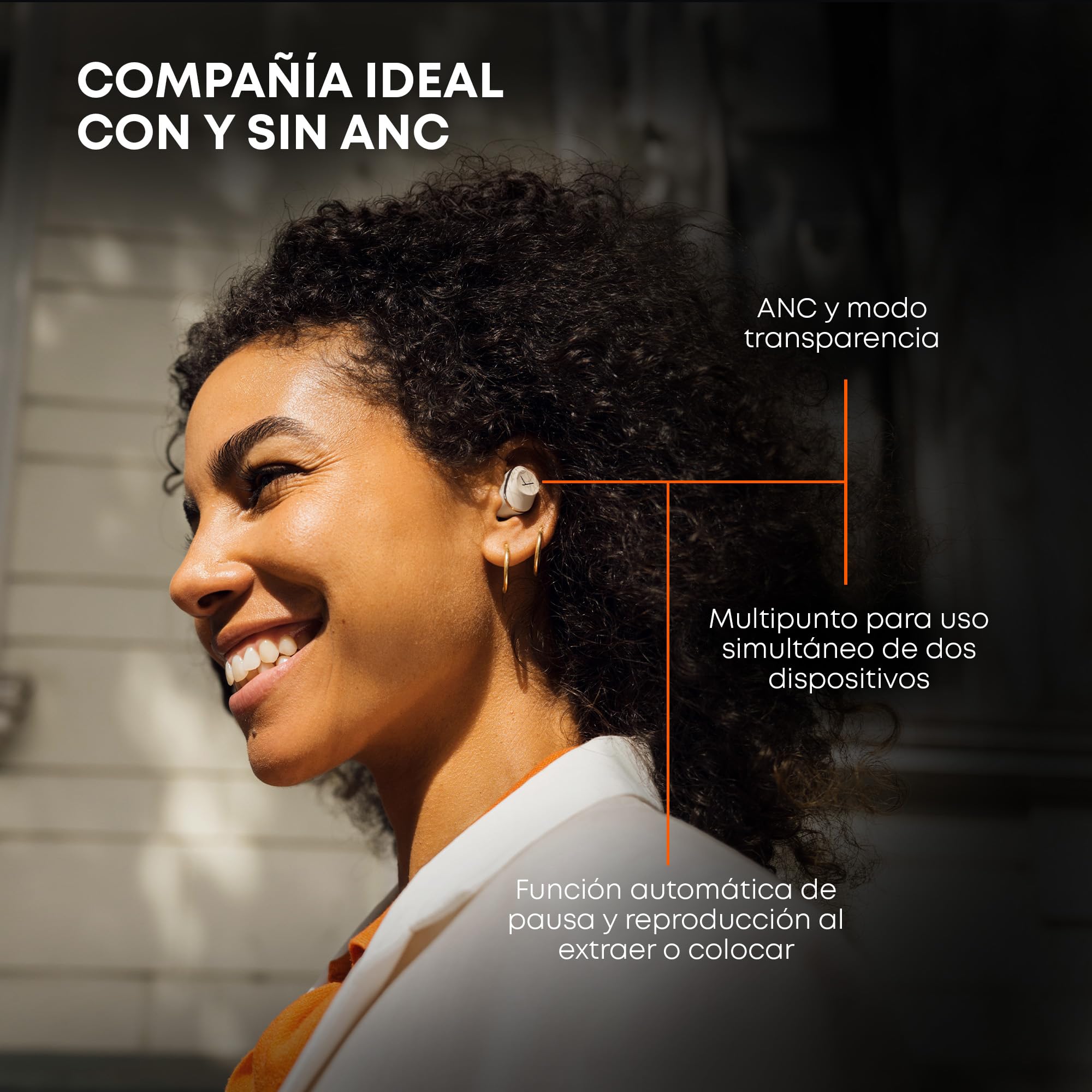 beyerdynamic AMIRON 300 Auriculares inalámbricos Verdaderos con cancelación Activa de Ruido y Modo de Transparencia, Color Negro, Bluetooth intrauditivos, 38 Horas de autonomía.
