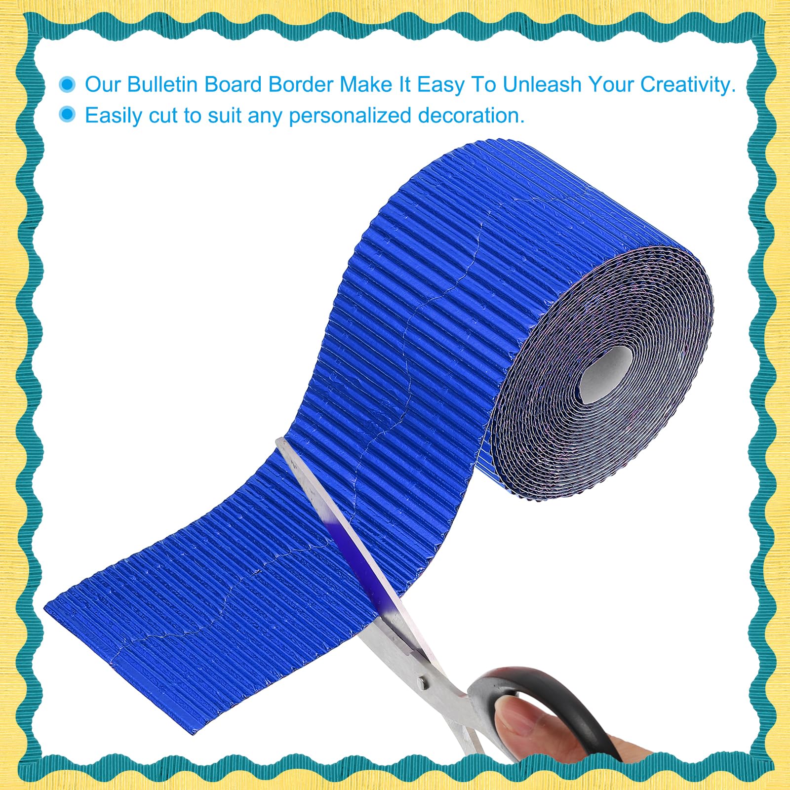 PATIKIL 3.9inch x 78.7ft Bulletin Board Border - Image 3