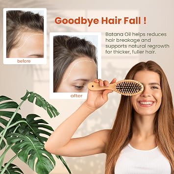 Batana Oil for Hair Growth 8 Fl Oz - Cold Pressed