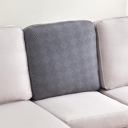 Deep Dream Fundas de cojín para sofá, fundas de sofá seccional en forma de L, fundas elásticas para respaldo de sofá para perros y mascotas (1 funda