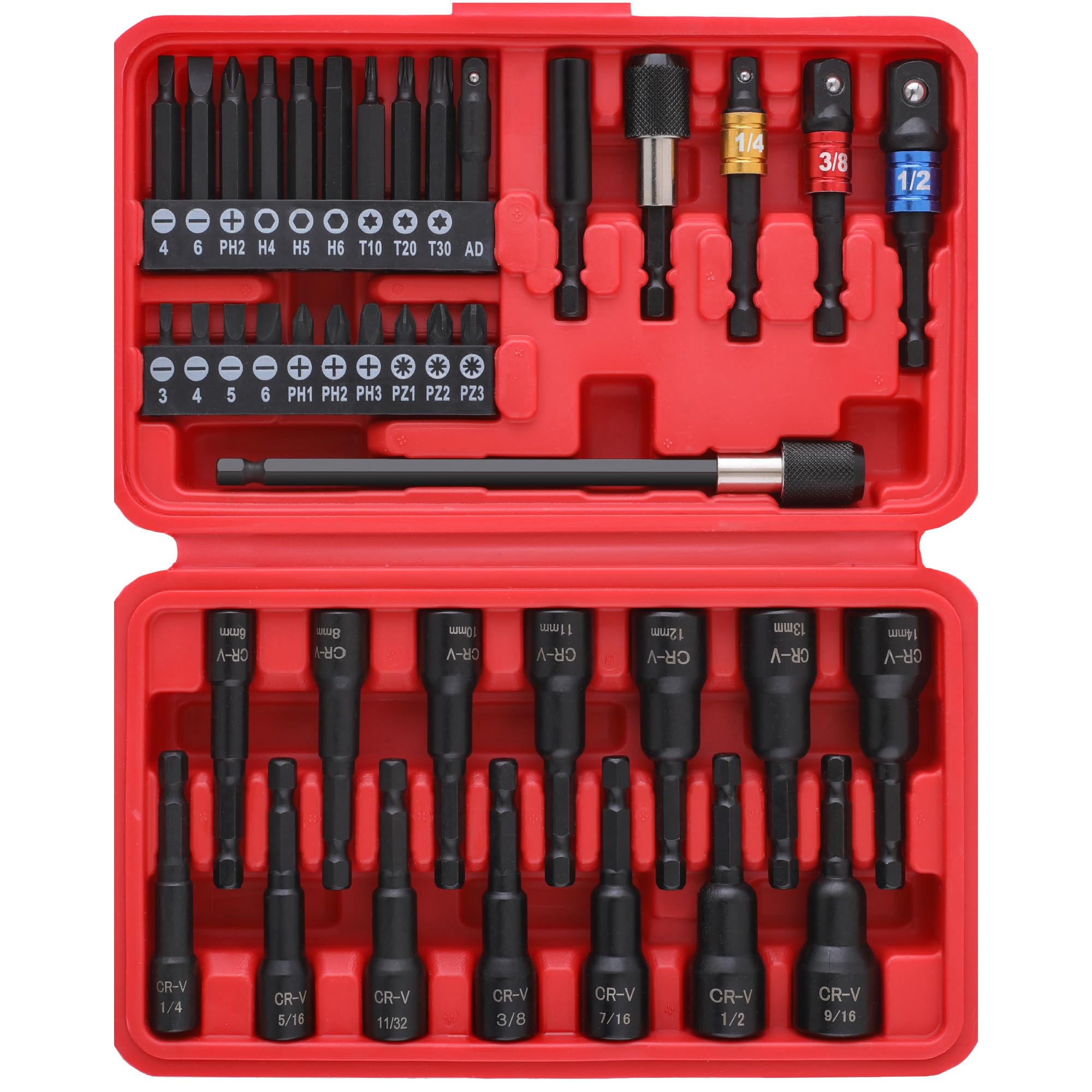 Amazon | Hi-Spec インパクトドライバー用 ビットセット 40点