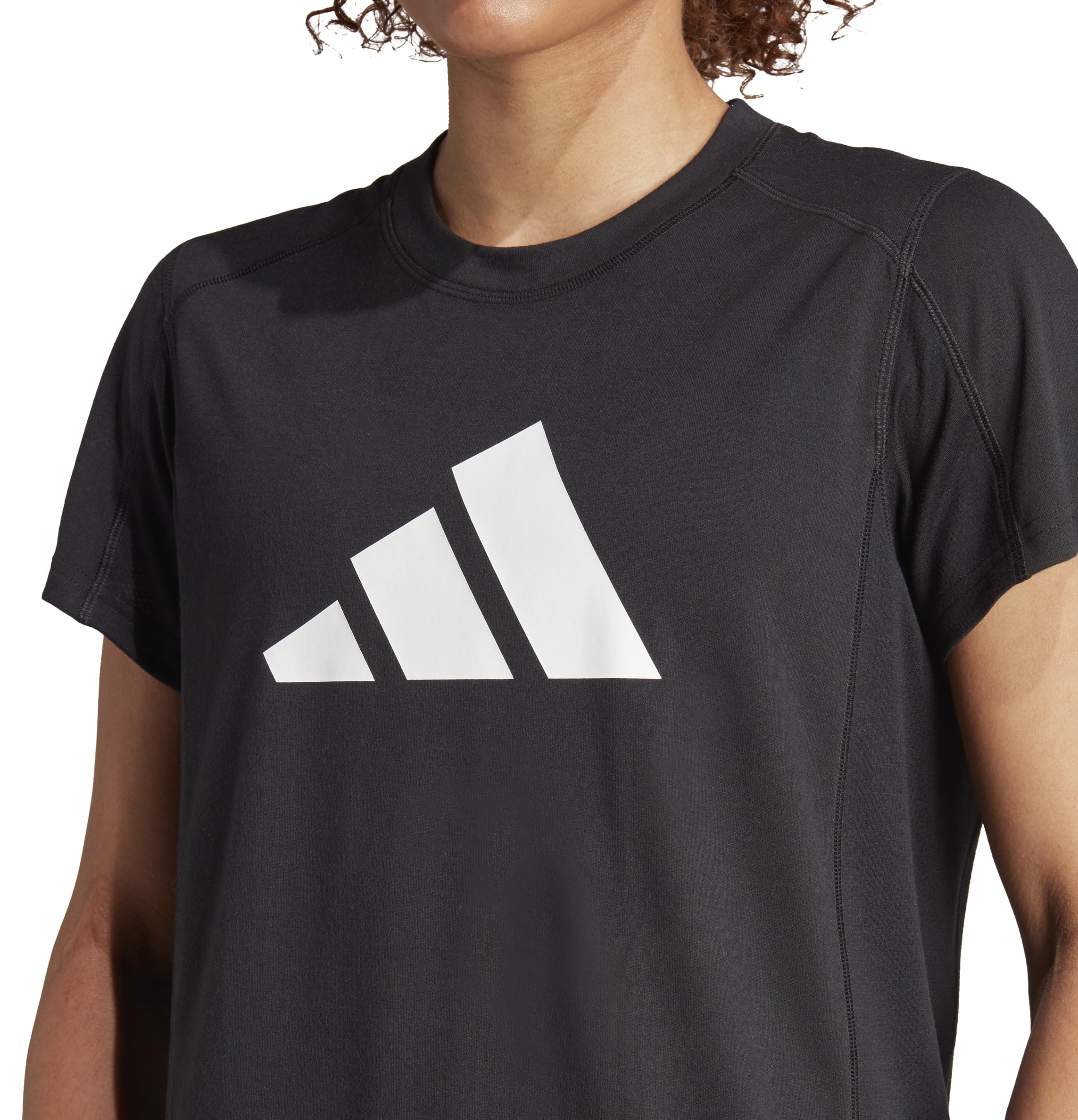 Adidas Train Essentials Big Performance Logo Training tee Camiseta Mujer