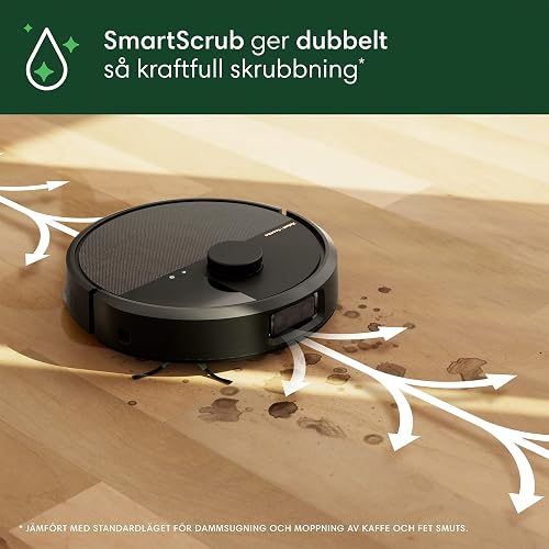 iRobot Roomba® 505 Combo + AutoWash Dock Robot Vacuum Cleaner with Mop Function (Black) - 8