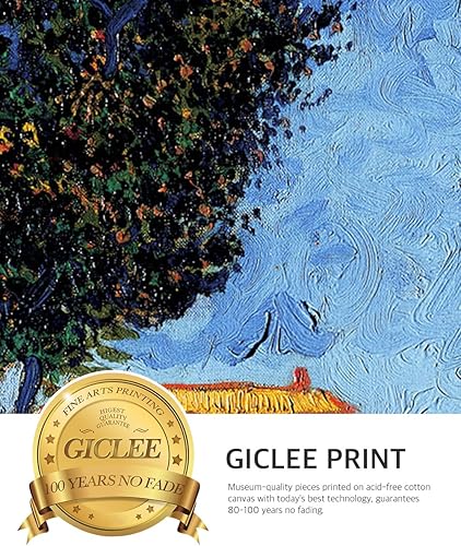 Vista 729 de DECORARTS - Almond Blossom Tree - Vincent Van Gogh Art Reproduction. Giclee Canvas Prints Wall Art for Home Decor 30x24