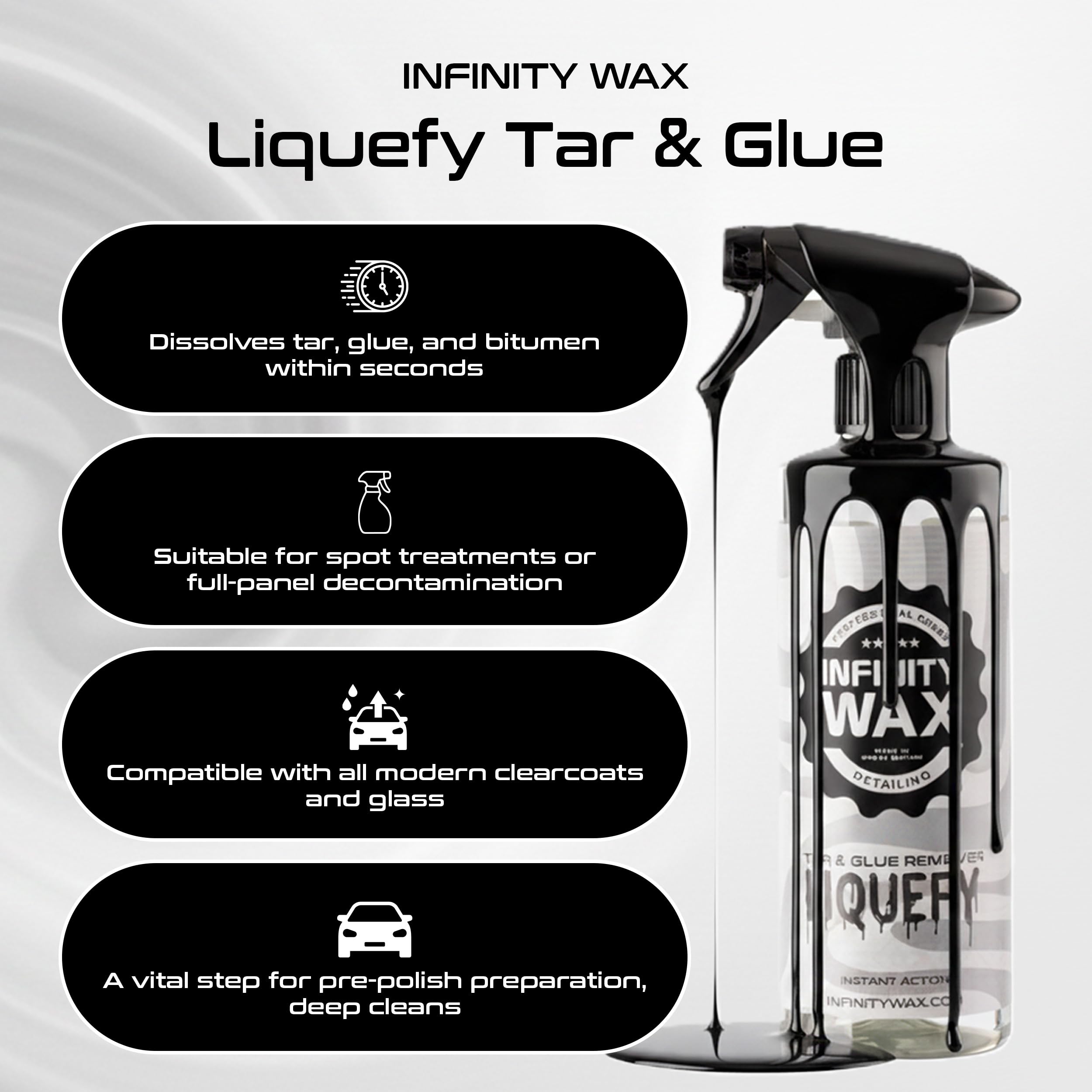 Infinity Wax Liquefy Tar & Glue Remover 20L