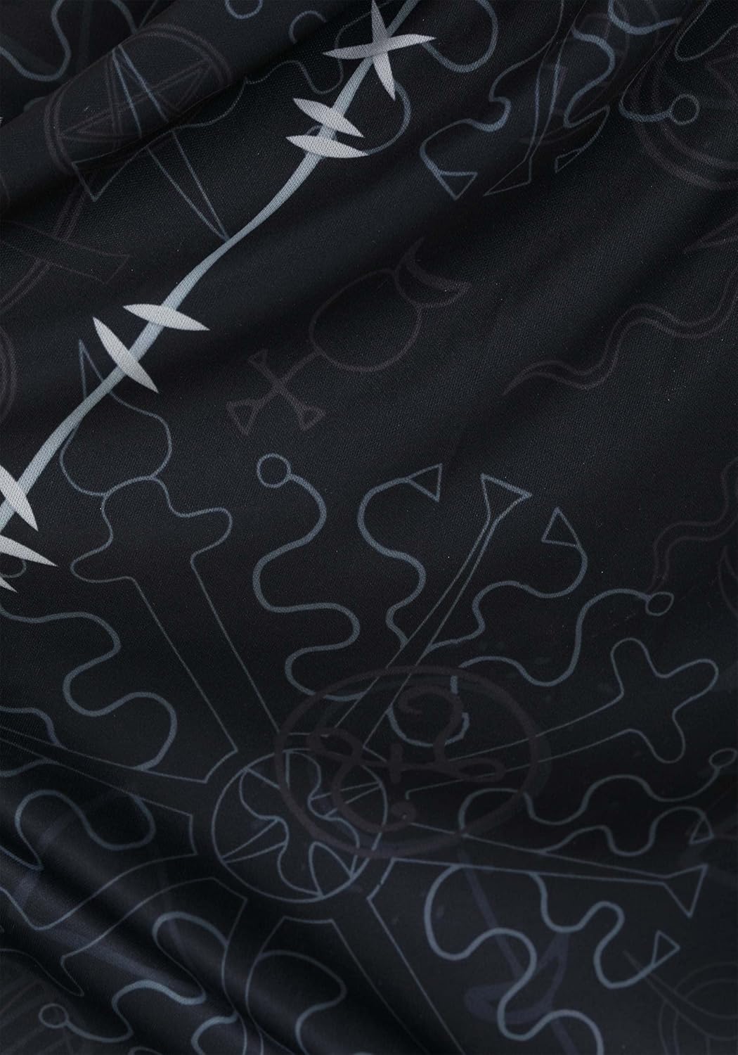 Girls Gothic Stitch Witch Costume | Kids Enchantress Outfit | Pullover Dress With Elastic Waistband And Hat - Image 7