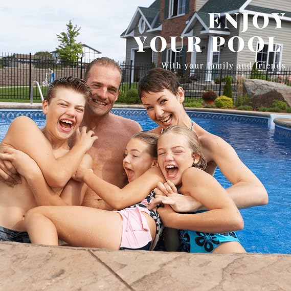 Versatile Fiberglass Pools Inground Pools - Excellence Prefab Pools with 10 Styles and Customization Options (14.1' x 7.38' x 4.59')