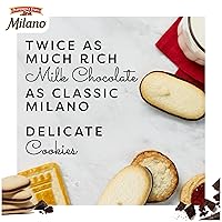 Vista 4 de Pepperidge Farm Milano - Galletas de chocolate con leche doble, bolsa de 7.5 onzas (15 galletas)