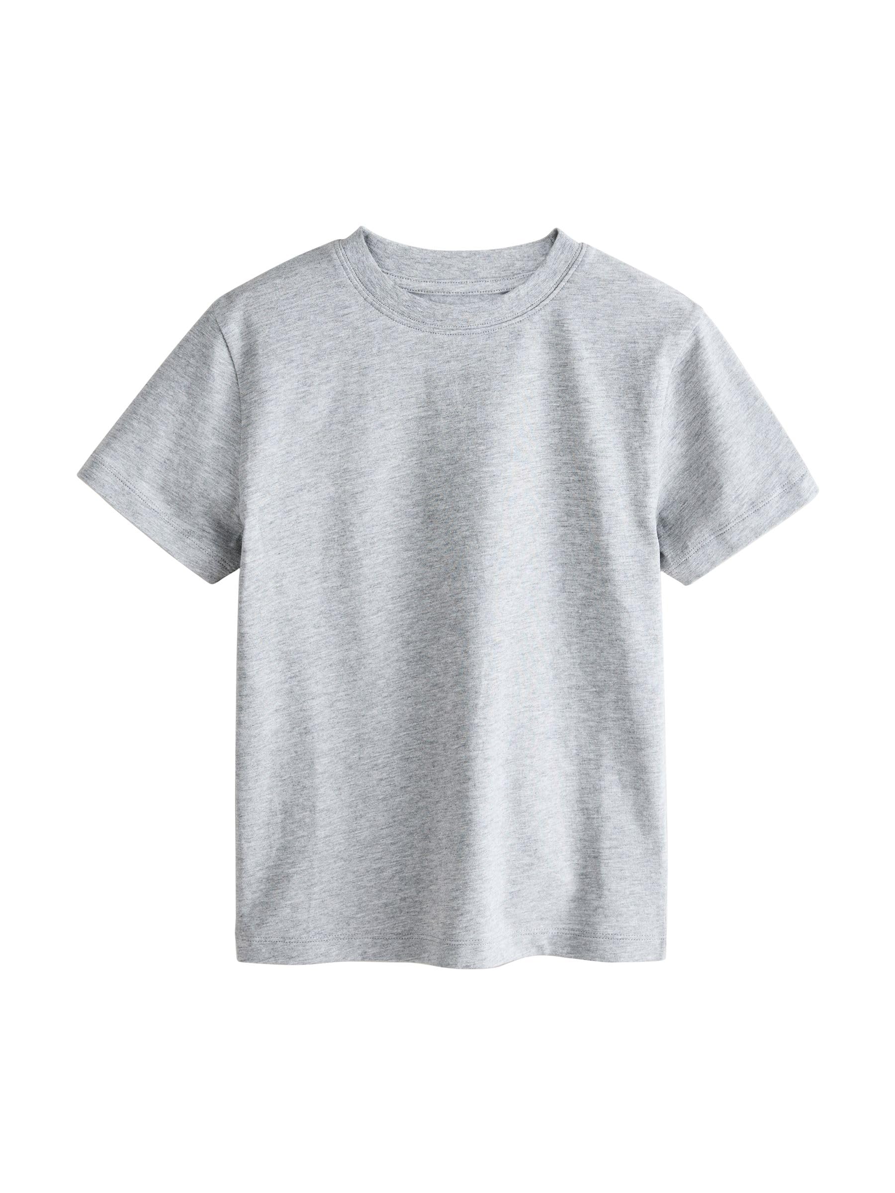 NEXT Niños Pack de 8 Camisetas de Manga Corta de Corte estándar