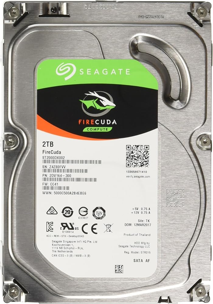 Seagate 1TB Desktop HDD SATA 6Gb/s 64MB Cache 3.5-Inch Internal Drive Retail Kit thumbnail 3