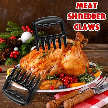 ROMANTICIST 23pcs Heavy Duty Grilling Gifts for Men Dad Fathers Day, Extra Thick BBQ Accessories Tools Set, Stainless Steel Grill Utensils Kit with Meat Claws,Canvas Bag for Outdoor Camping Brown