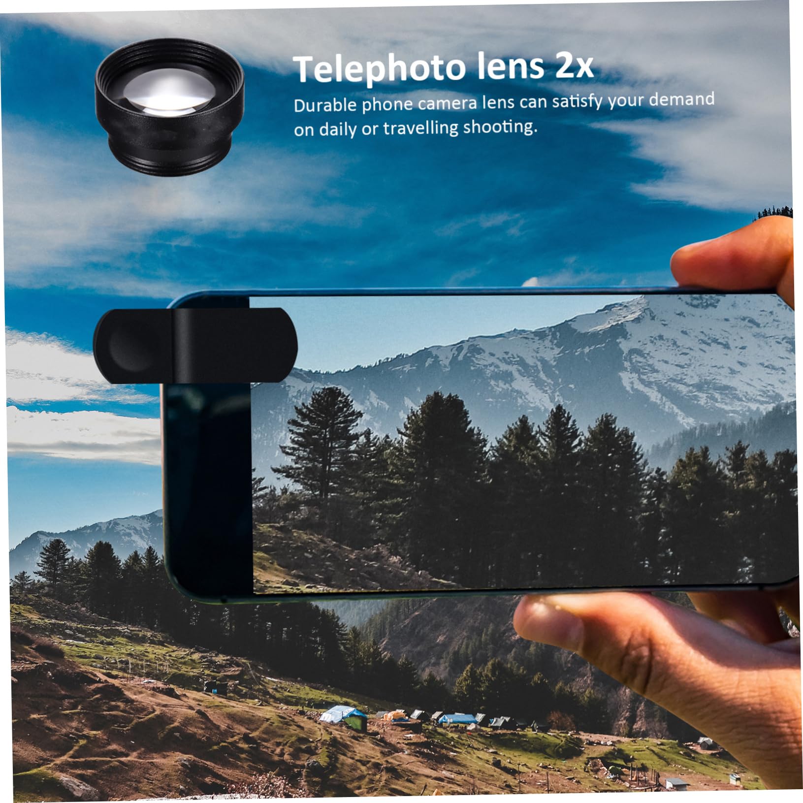 Gatuida Obiettivo Grandangolare Per Telefono Lente Macro Per Smartphone Kit Obiettivi Portatili Per Tablet Obiettivi Durevoli Per Fotocamera