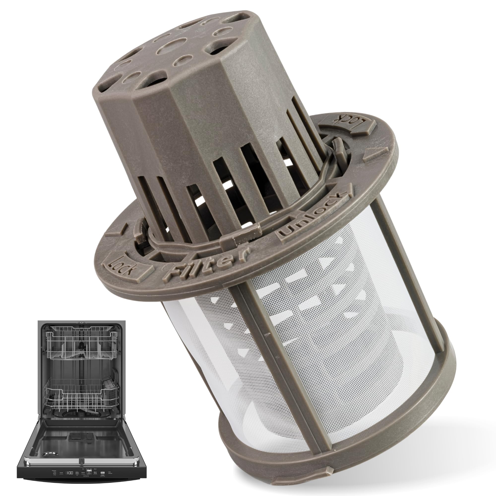 BlueStars WD12X25995 - Filtro ultrafino y conjunto de cesta para