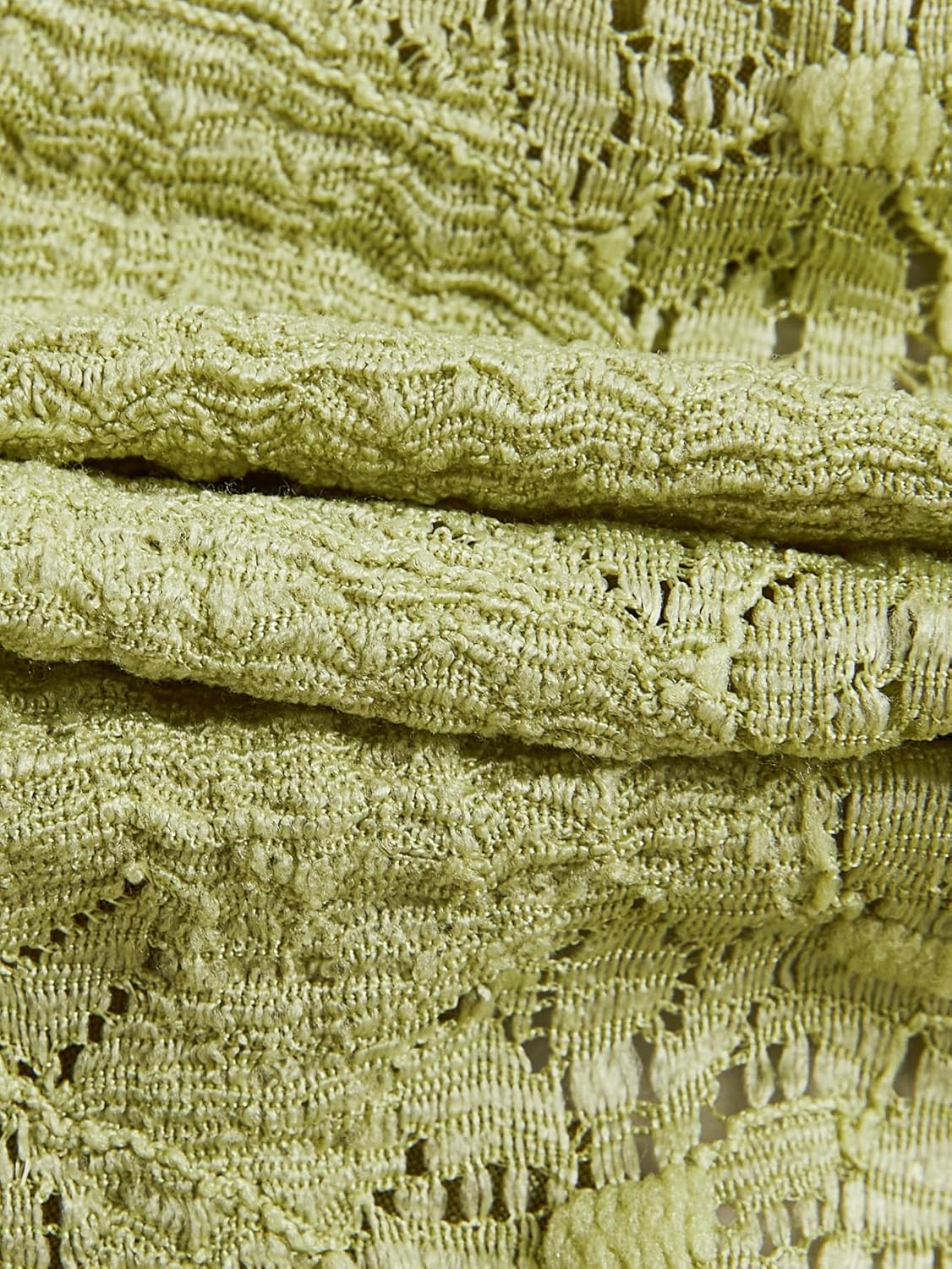 Women's Going Out Tops Y2K Tie Front Asymmetrical Ruffle Hem Crop Tops Boho Cowgirl Outfits - Image 5