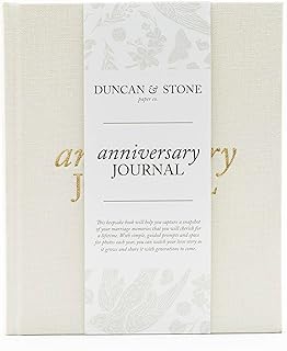 DUNCAN & STONE PAPER CO. Wedding Anniversary Journal - Anniversary Journ...