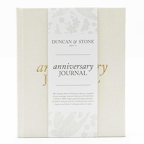 DUNCAN & STONE PAPER CO. Wedding Anniversary Journal - Anniversary