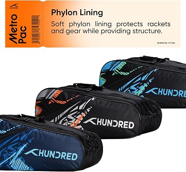 HUNDRED Metro Pack Badminton Kit Bag
