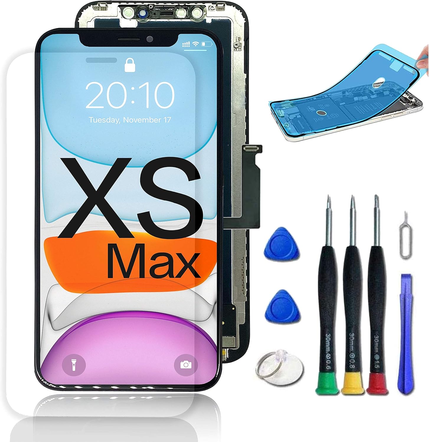 Buy Wynt For Iphone Xs Max Screen Replacement Kit Lcd With Complete Repair Tools Display Protecter Xs Max 6 5 Inches Touch Screen Black Model A1921 A2101 A2102 A2103 A2105 Online In Nigeria B096xgwx11