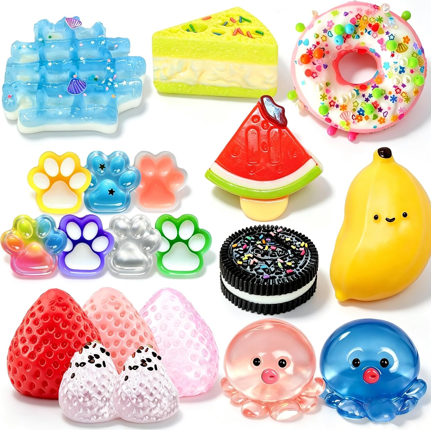 Squishy Toys 20 Food Squishies Taba