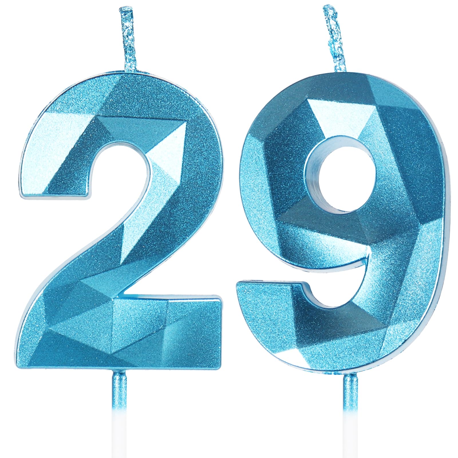 Yiran 50th Birthday Candles, Gold Number 50 Happy Birthday Candles, Cake Topper Decorations for Birthday Party, Wedding Anniversary Celebration Supply — view 233
